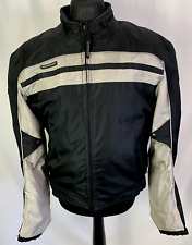 Used, Fieldsheer Phoslite Padded Motorcycle Jacket Black Striped Reflective XL A534 for sale  Shipping to South Africa
