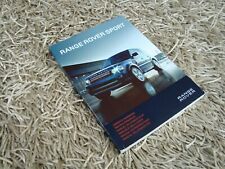 Range Rover Sport Manual del Propietario - Estado impecable 2009 - 2013 segunda mano  Embacar hacia Argentina