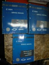 Used, 1997 CHEVROLET EXPRESS GMC SAVANA G VAN FACTORY SERVICE MANUALS PLUS UPDATE for sale  Shipping to United Kingdom