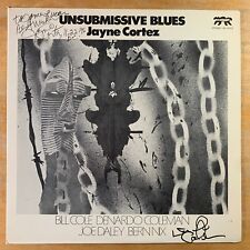 JAYNE CORTEZ - Unsubmissive Blues - BOLA PRESS assinado JAZZ Funk LP comprar usado  Enviando para Brazil