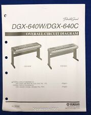 Yamaha Portable Grand Circuit Diagram / DGX-640 640W 640C for sale  Shipping to South Africa