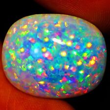 16.70CT "NEW STOCK" SPLASH PINFIRE !! RARE MULTICOLOR WELO ETHIOPIAN OPAL-S8-44 for sale  Shipping to South Africa