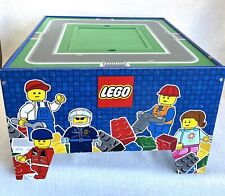 Lego Play Table 2011 Wood With Baseplate Holder And Storage Net 24”x24”x16”  for sale  Shipping to South Africa
