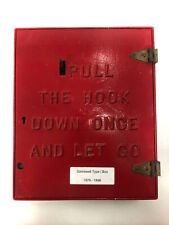 Antique Gamewell Cast Iron Fire Alarm Box - 1896 Inner Mechanism, used for sale  Shipping to South Africa