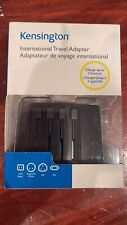 Adaptador de viaje Kensington International con cargador USB doble 2,4A BK 33998, usado segunda mano  Embacar hacia Argentina