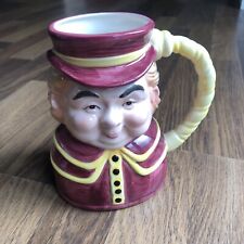 Vintage Musical Toby Jug Retro Porcelain Mug Hand Painted  10” Plays Clementine, used for sale  Shipping to South Africa