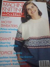 Machine knitting monthly gebraucht kaufen  Langen