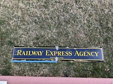 Porcelain sign railway for sale  Billings