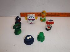 Vintage 1970's Sesame Street And Other Rubber Finger Puppets With McDonald's toy for sale  Shipping to South Africa