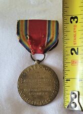 Medalla Segunda Guerra Mundial Insignia y Barra de Cinta Campaña Americana Militar Segunda Guerra Mundial Libertad segunda mano  Embacar hacia Mexico