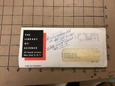 Vintage Original - 1960 THE LIBRARY of SCIENCE - JUNK MAIL - complete papers for sale  Shipping to South Africa