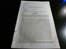 Government report 1860 for sale  Allentown