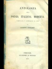 Antologia della poesia usato  Italia