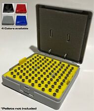 Caixa de fósforos/caixa shaker .177/4,5 mm organize e proteja seus pellets 4 cores disponíveis. comprar usado  Enviando para Brazil