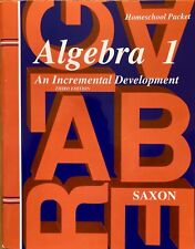 Saxon math algebra for sale  San Antonio