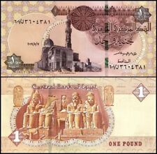 Billete de 1 libra de Egipto moneda mundial billete UNC segunda mano  Embacar hacia Mexico