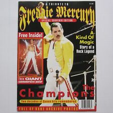 Queen Freddie Mercury Tribute Special Souvenir 1991 Magazine + Poster (Ex+) comprar usado  Enviando para Brazil