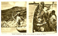 Publicité ancienne pêche d'occasion  France