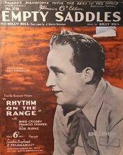 Empty saddles vintage for sale  NUNEATON