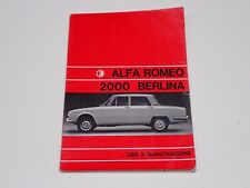 Alfa romeo 2000 usato  Bussoleno