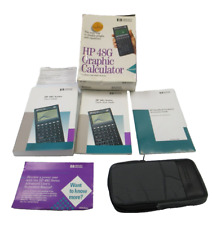 Usado, Funda blanda, libros y caja calculadora gráfica HP Hewlett-Packard 48G. SIN CALCULADORA segunda mano  Embacar hacia Argentina