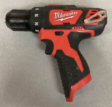 Used, PREOWNED- MILWAUKEE 2407-20 M12 3/8" DRILL/DRIVER BARE TOOL ONLY for sale  Cumming