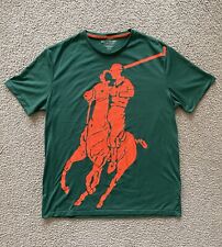 Usado, Camiseta polo masculina Ralph Lauren esporte manga curta desempenho grande verde comprar usado  Enviando para Brazil
