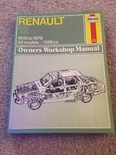 Renault haynes workshop for sale  PAIGNTON