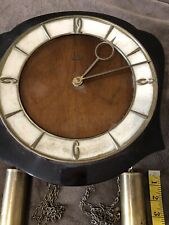 Antique Large Wall Clock - Made By Brixon - Inc Chains And Weights - No Res for sale  Shipping to South Africa