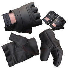 Leather fingerless gloves for sale  THETFORD