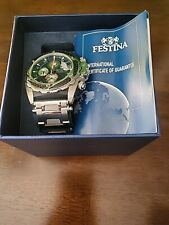 Festina Tour De France Chronograph Watch. New Battery for sale  Shipping to South Africa