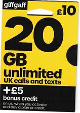 2024 giffgaff sim for sale  SUTTON COLDFIELD