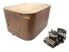 Estojo original para máquina de escrever Williams nº 1 peça antiga de madeira vintage comprar usado  Enviando para Brazil