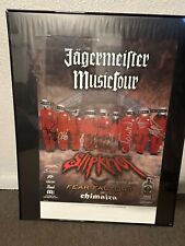 Jagermeister musictour poster for sale  Woodside