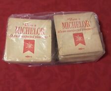 Michelob Beer Coasters 1970 - A-B de St. Louis MO #1600 ""Inesperado"" Lote de 62 segunda mano  Embacar hacia Argentina