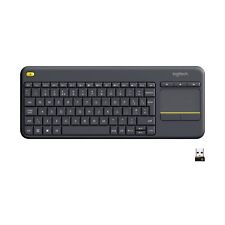 Teclado táctil inalámbrico Logitech K400 Plus gris oscuro segunda mano  Embacar hacia Mexico