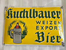 Emaille schild kuchlbauer gebraucht kaufen  Hohenwald, -Helenesee, -Güldendorf