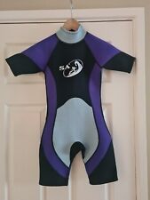 Wetsuit shorty kids for sale  CLEVEDON