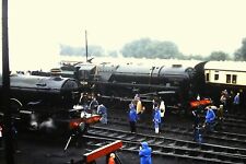 LOCOMOTIVES, VIEW FROM COALING TOWER , DIDCOT - Vintage 35mm SLIDE (1980) for sale  Shipping to South Africa