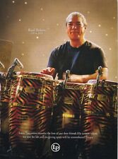 2016 anuncio impreso de LP percusión latina Congas homenaje a Raúl Rekow Santana, usado segunda mano  Embacar hacia Argentina