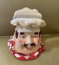 Vintage Porcelain Napkin Holder Italian Pizza Chef Italy Novelty for sale  Shipping to South Africa
