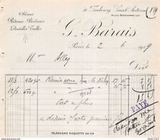 Invoice 1919 curtain d'occasion  Expédié en Belgium