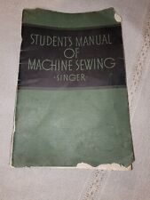 Manual del operador de máquina de coser y accesorios Singer Family para estudiantes, usado segunda mano  Embacar hacia Argentina