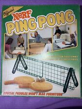 Used, Vintage 1982 Nerf Ping Pong Table Tennis Parker Brothers Collectible Board Game for sale  Shipping to South Africa