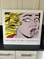 Roy lichtenstein print for sale  BRADFORD