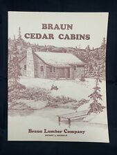 Braun lumber advertisi for sale  Saint Clair Shores