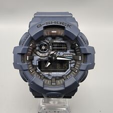 Usado, Relógio Casio G-Shock masculino tom azul mostrador camuflado alarme digital analógico cronógrafo novo Batt comprar usado  Enviando para Brazil