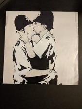 Banksy police kissing for sale  LOUGHBOROUGH