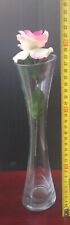 Vase transparent soliflore d'occasion  Carvin