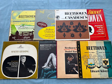 BEETHOVEN - COLLECTION OF BEETHOVEN RECORDS - LOT OF 8 LPS---VG+ to NM for sale  Shipping to South Africa